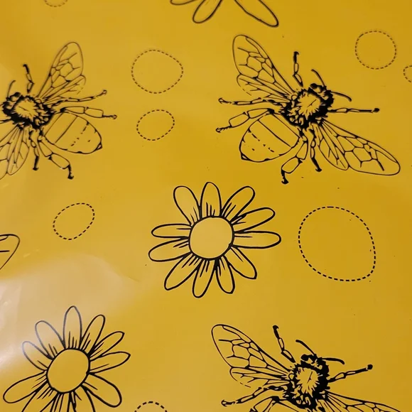 (15) Yellow Bee & Daisy 10x13 Poly Mailer - Picture 3 of 4